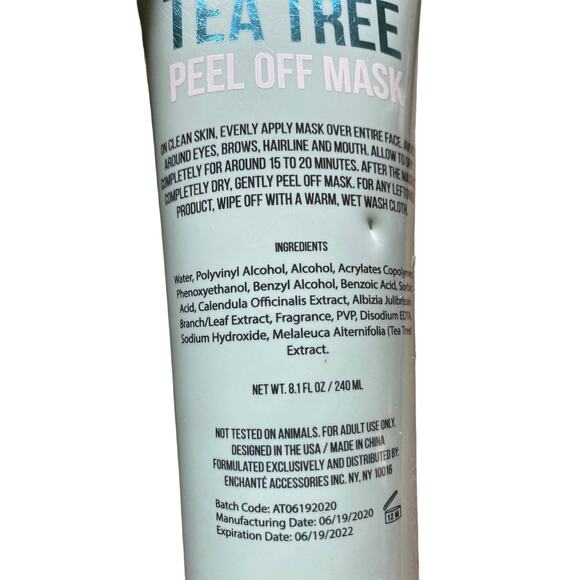 Body Prescriptions TEA TREE Peel Off Mask Purifying Cleansing Detoxifying 8.1oz - Picture 5 of 6